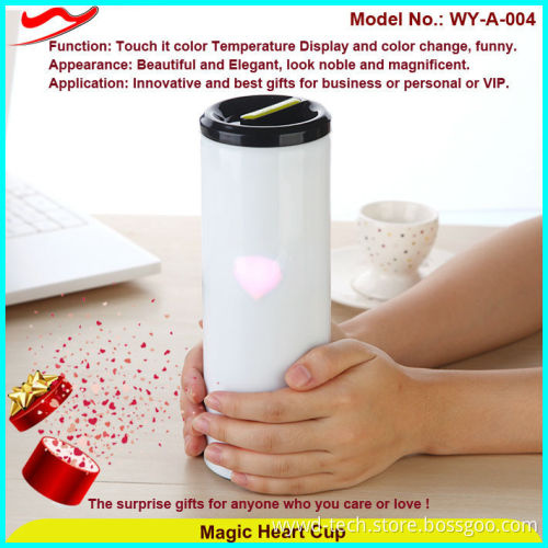 Lovely heat sensitive color changing mugs